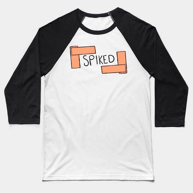 SPIKED Baseball T-Shirt by notastranger